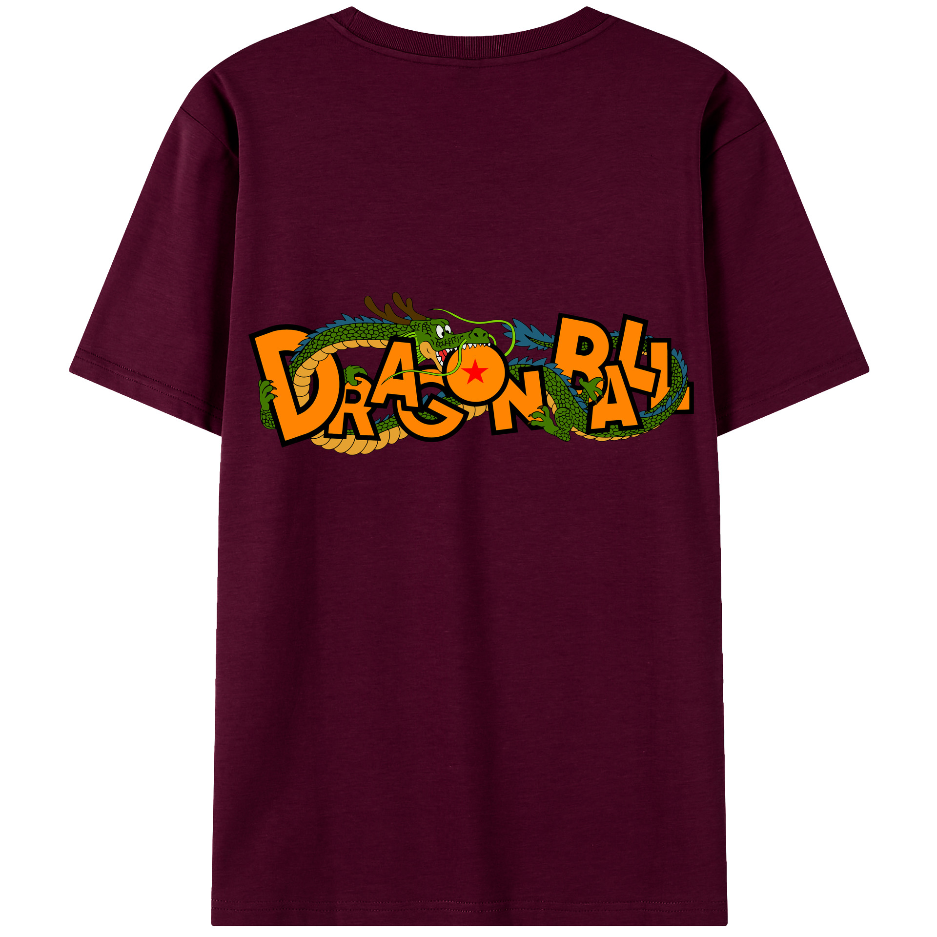 （画像用） ドラゴンボール DRAGON BALL レディース半袖Tシャツ(バックプリント)